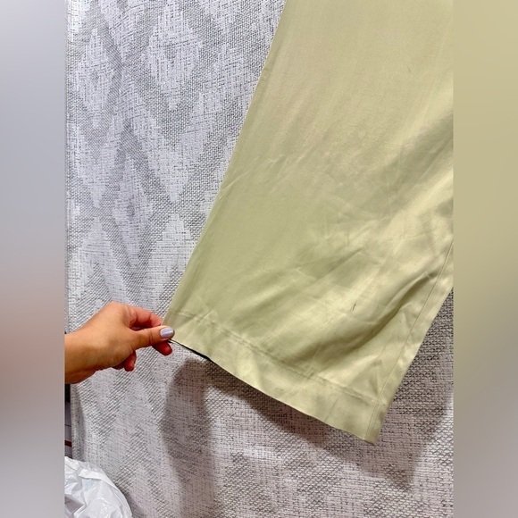 Zara satin cream pull on pants size M - Picture 6 of 14